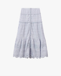 Isabel Marant - Paoline Frilly Floral Lace Skirt