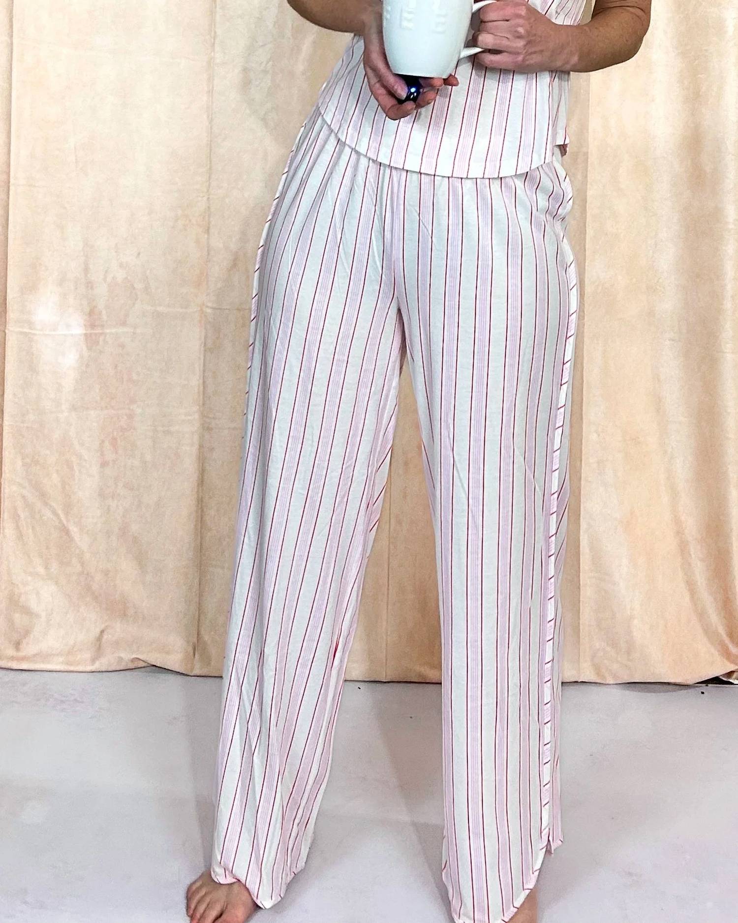 Pj Salvage - Stripe Loved Straight Pants