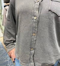 Habitat - Color Wash Terry Anywhere Shacket