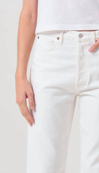 Agolde - 90's Crop Midrise Loose Straight Jeans
