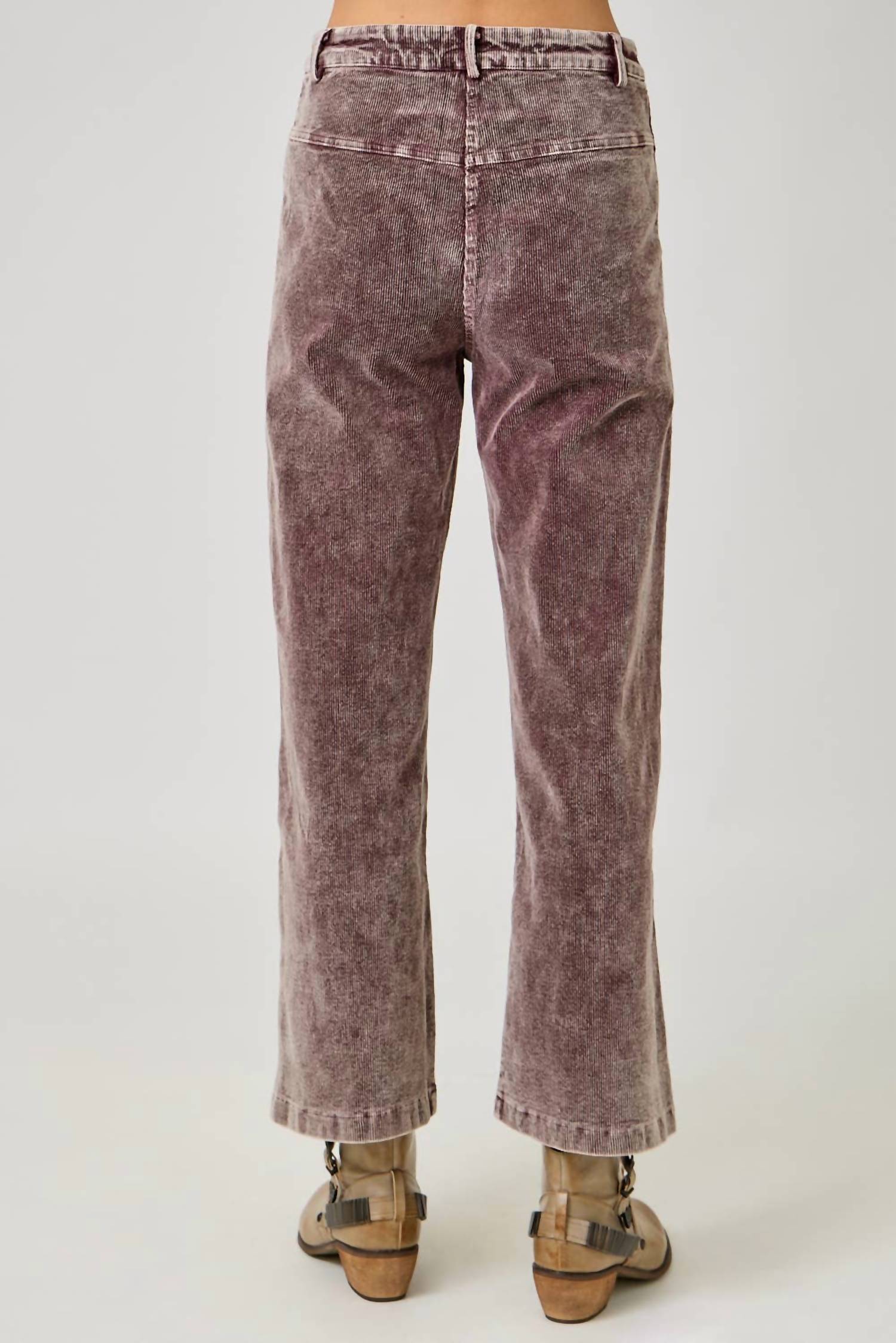 Mystree - Washed Corduroy Trousers