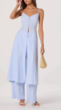 Astr - Rena Longline Sleeveless Tunic