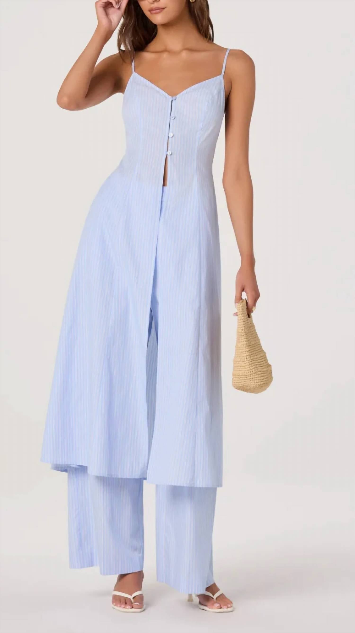 Astr - Rena Longline Sleeveless Tunic