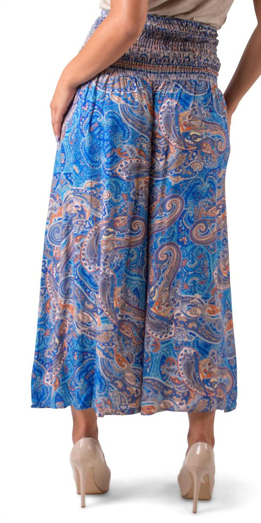 Gigi Moda - Paisley Jasper Wide Leg Pants