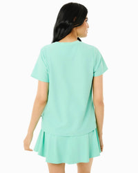 Addison Bay - Active Mesh Walnut Short Sleeve Tee