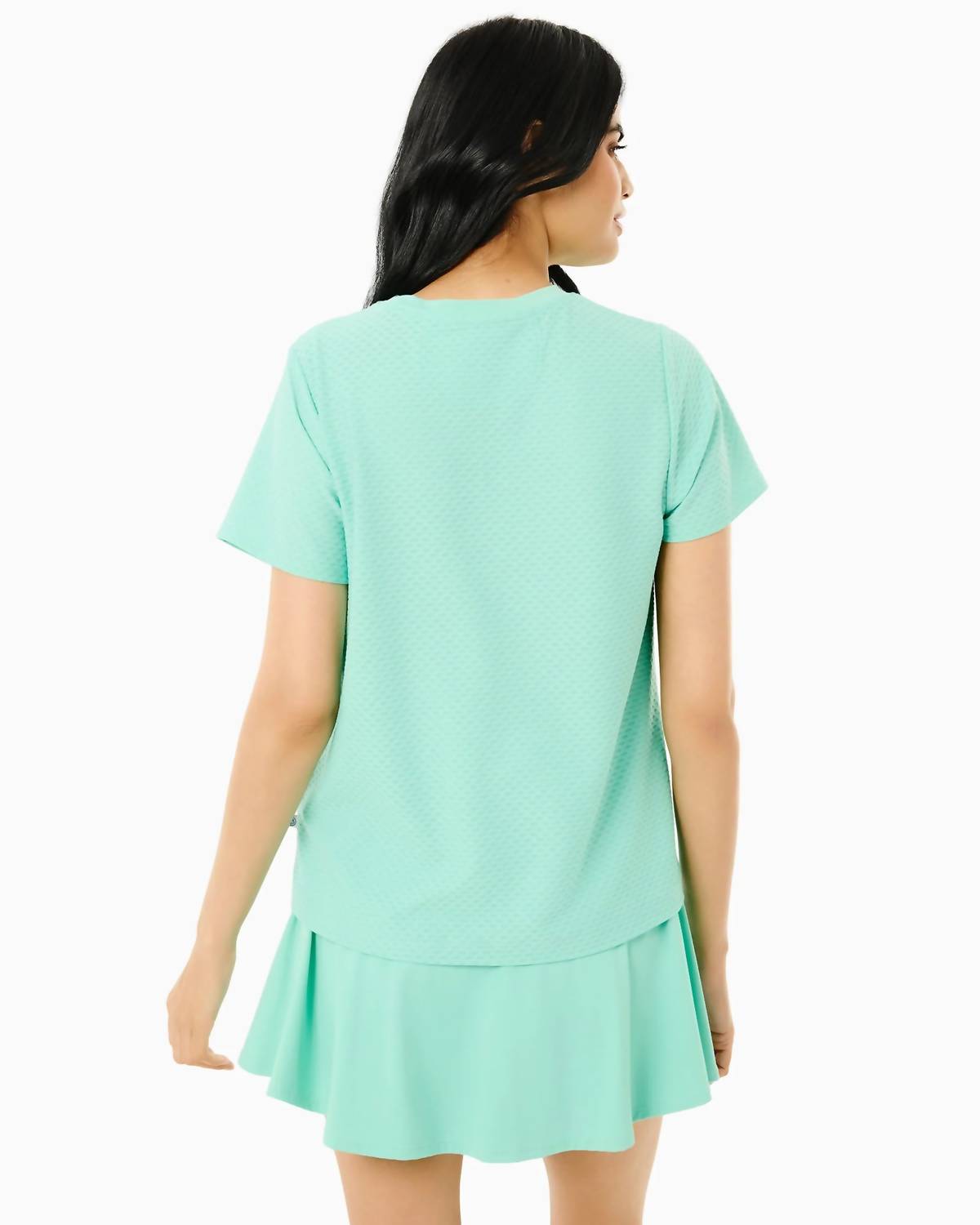 Addison Bay - Active Mesh Walnut Short Sleeve Tee