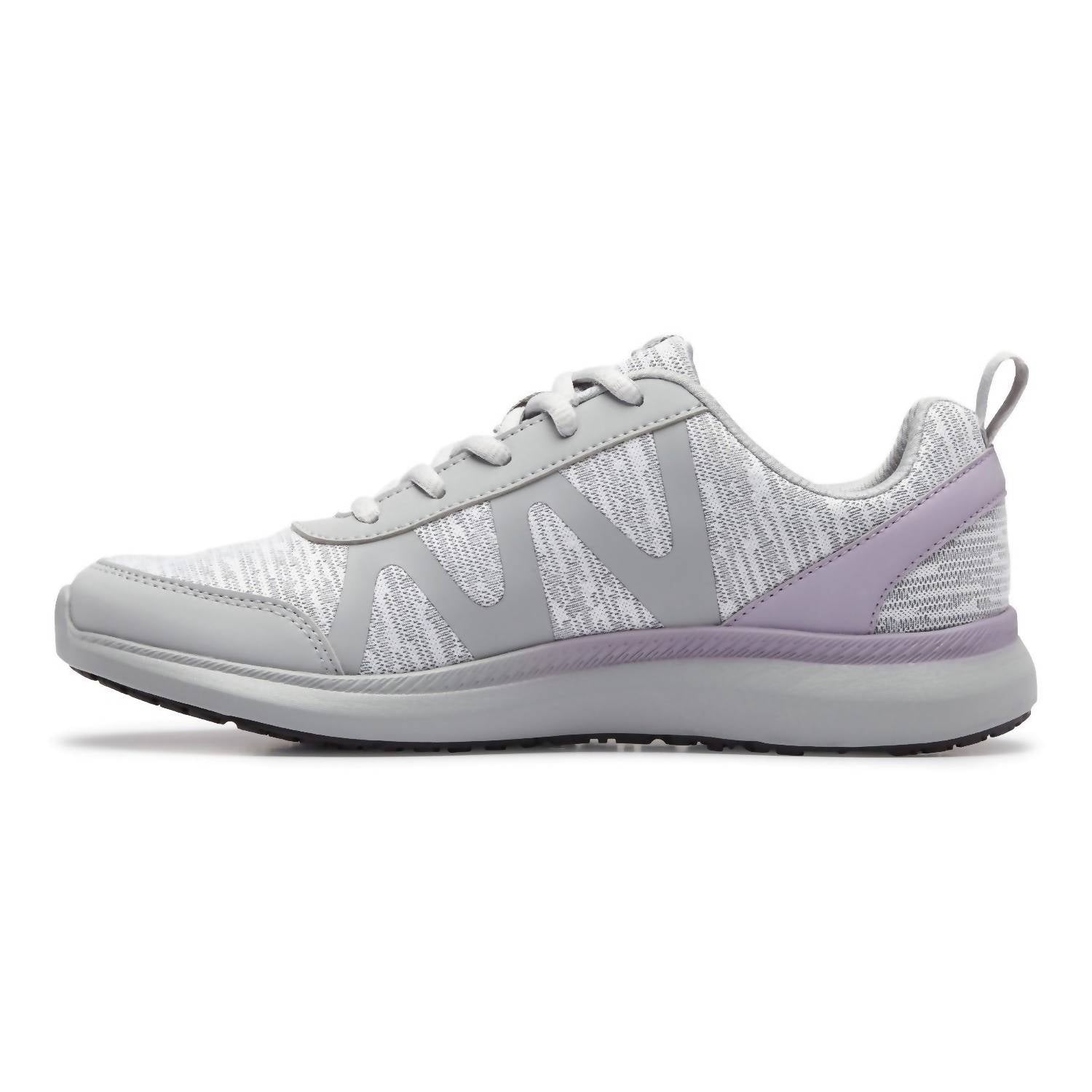 VIONIC Women's Simmons Kiara Lace Up Sneaker in gray - women's sneaker - detail view
