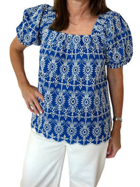 Jade - Izzy Puff Sleeve Top