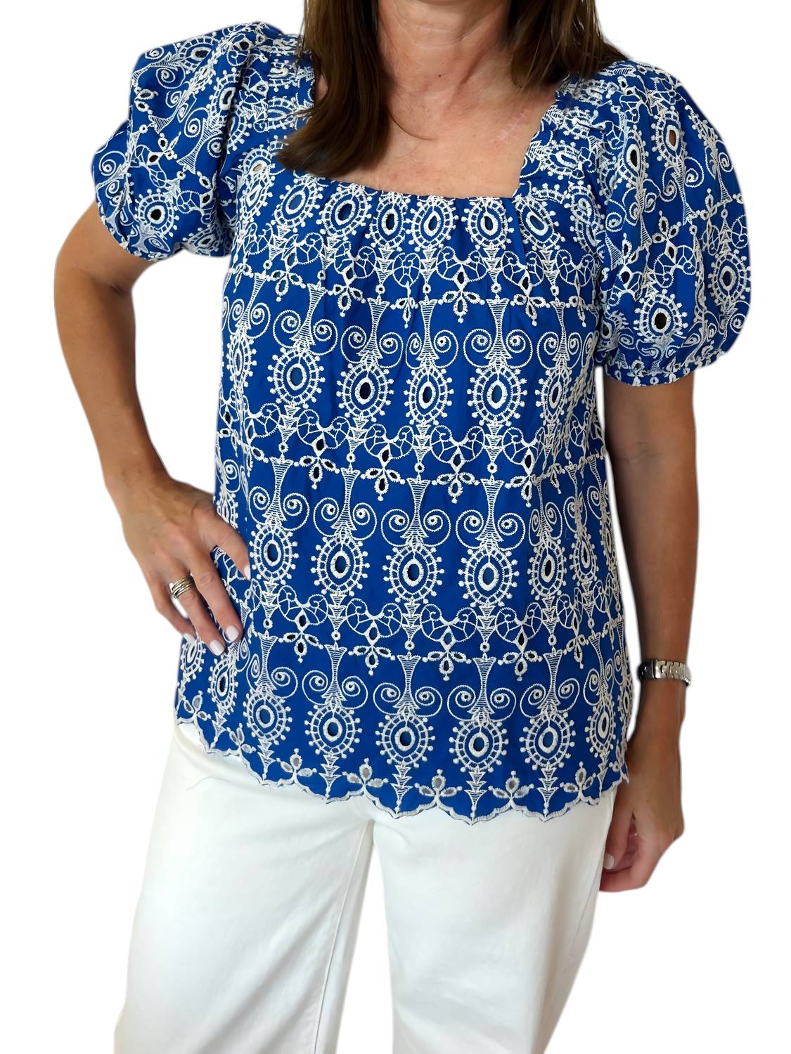 Jade - Izzy Puff Sleeve Top