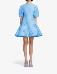 Leo Lin - Simona Appliqué Mini Dress