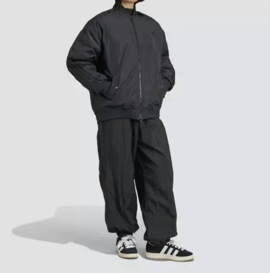 Adidas - Unisex Oversized Olive Flight Bomber Jacket