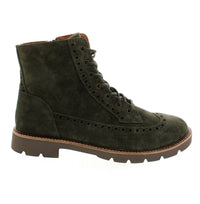 Aetrex Women's Margot Lace-up Boot in dark green - women's shoe
