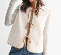 Wishlist - Contrast Fleece Vest