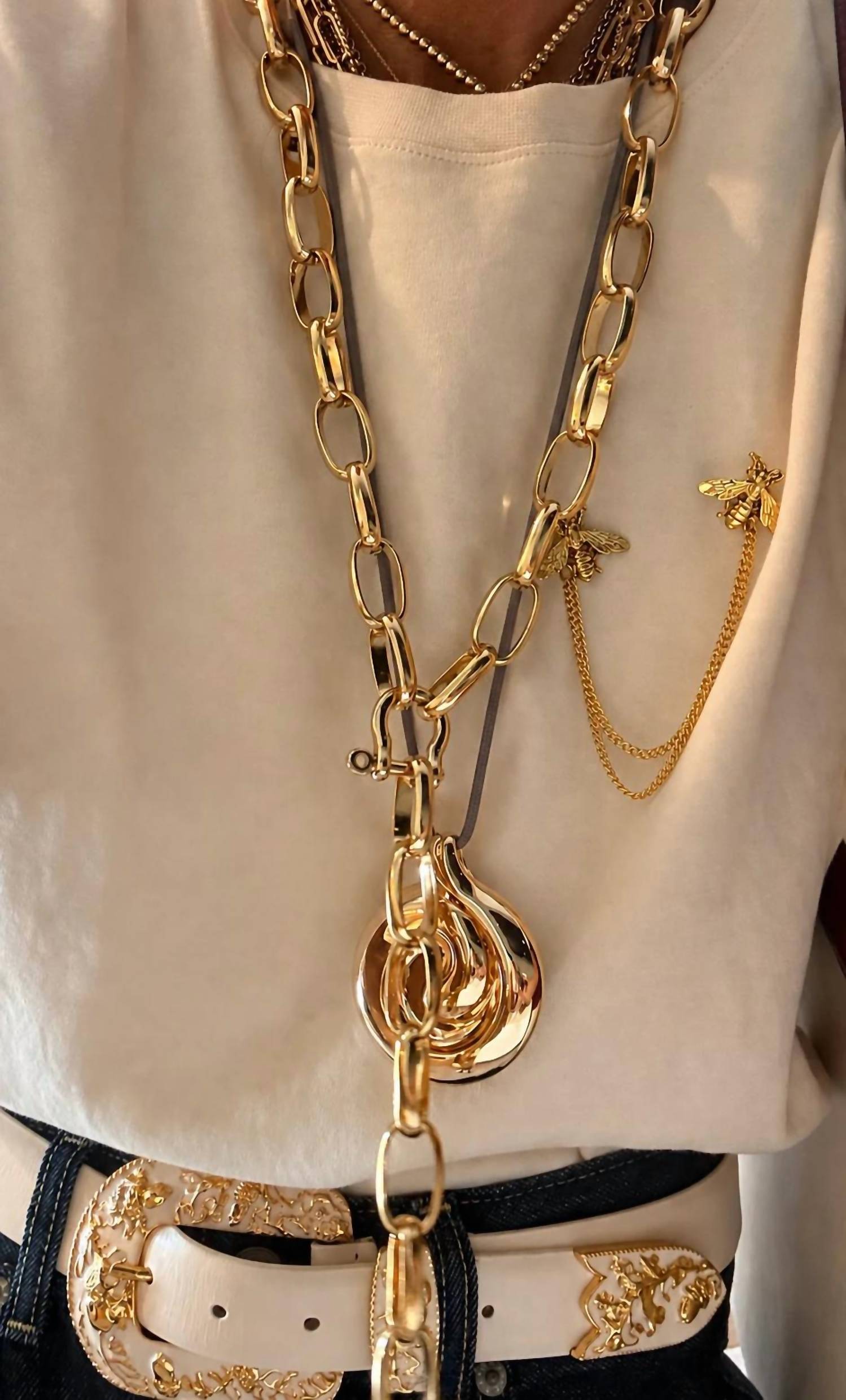 Eklexic - Women's Caroline Lariat Necklace