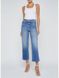 L'Agence - June Cropped Stovepipe Jean