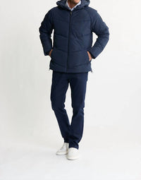 Jachs New York - Quilted Hooded Long Sleeve Puffer Jacket