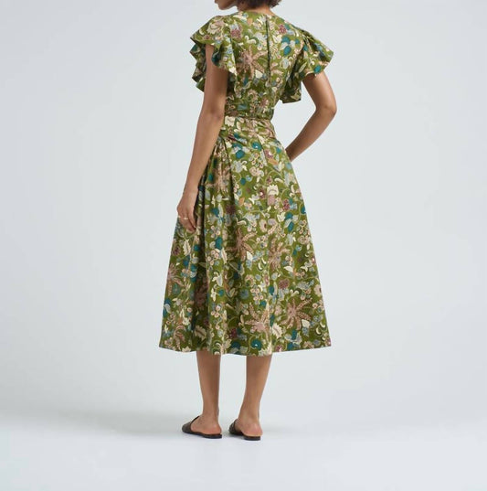 Ulla Johnson - Darya Drop Waist Midi Dress
