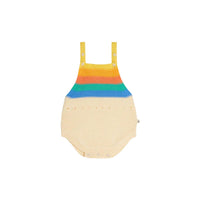 The Bonnie Mob - Girl's Rainbow Stripe Knit Bubble