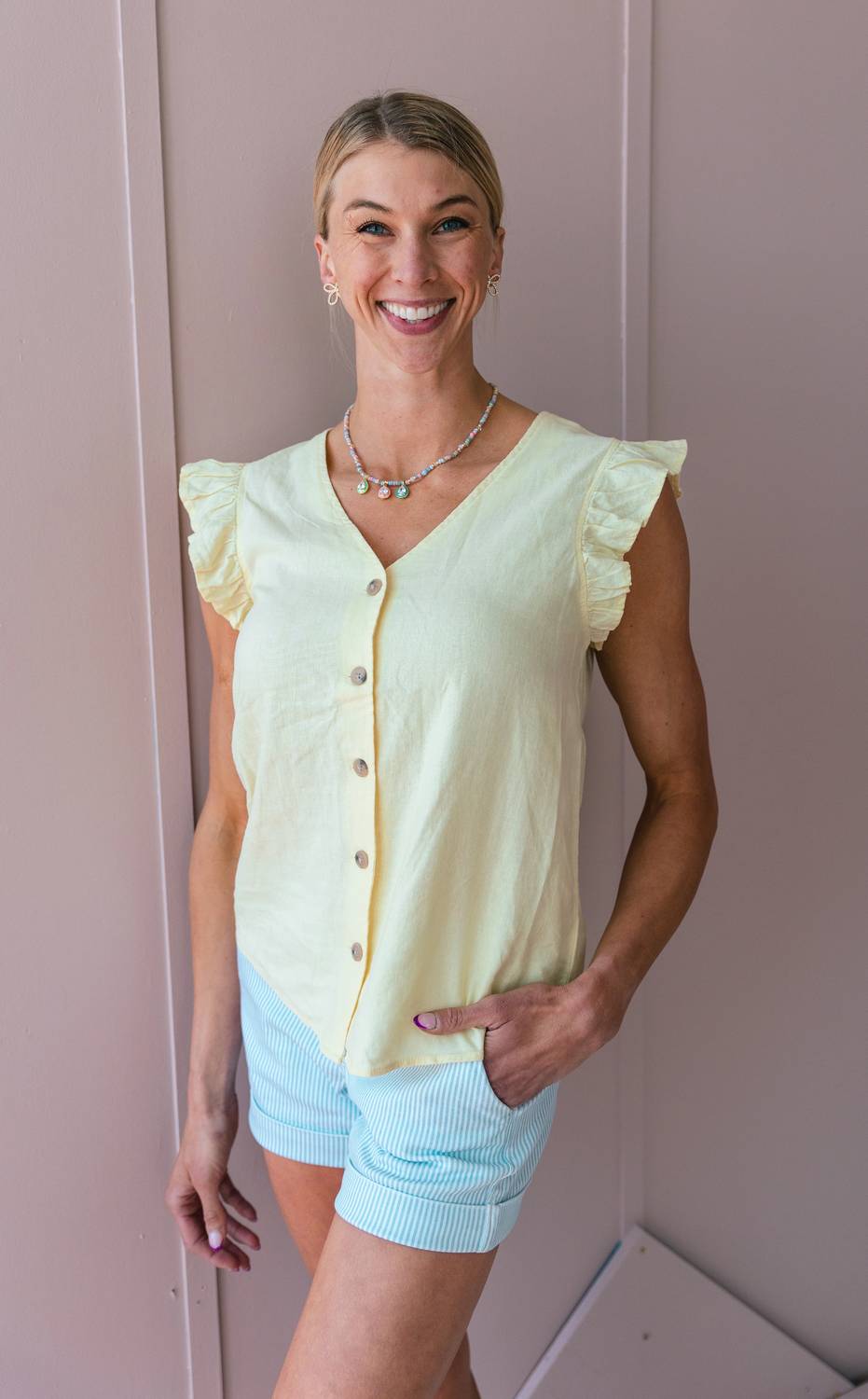 B.Young - Bafalakka Ruffle Top