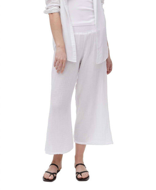 Michael Stars - Medina Cropped Gauze Pant