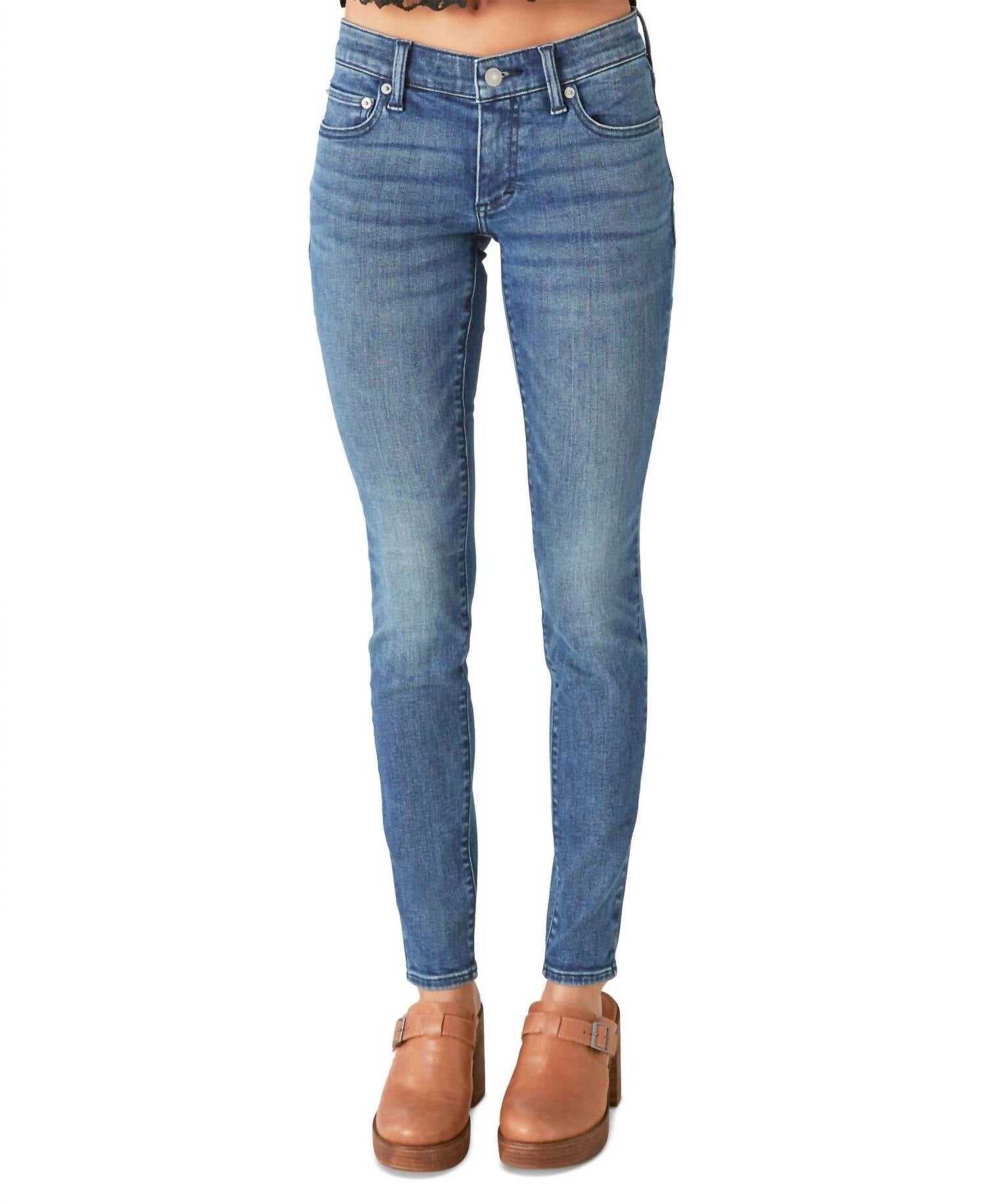 Lucky Brand - Lizzie Low-rise Skinny Jeans