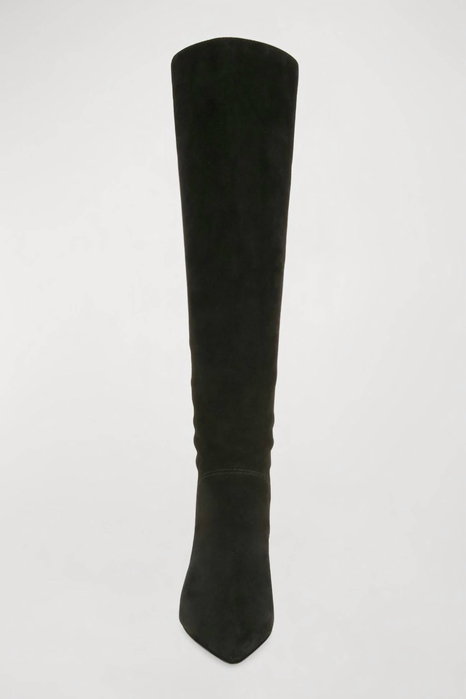Veronica Beard - Women's Lexington Suede Stiletto Knee High Boots