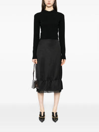 Toteme - Layered Satin Skirt