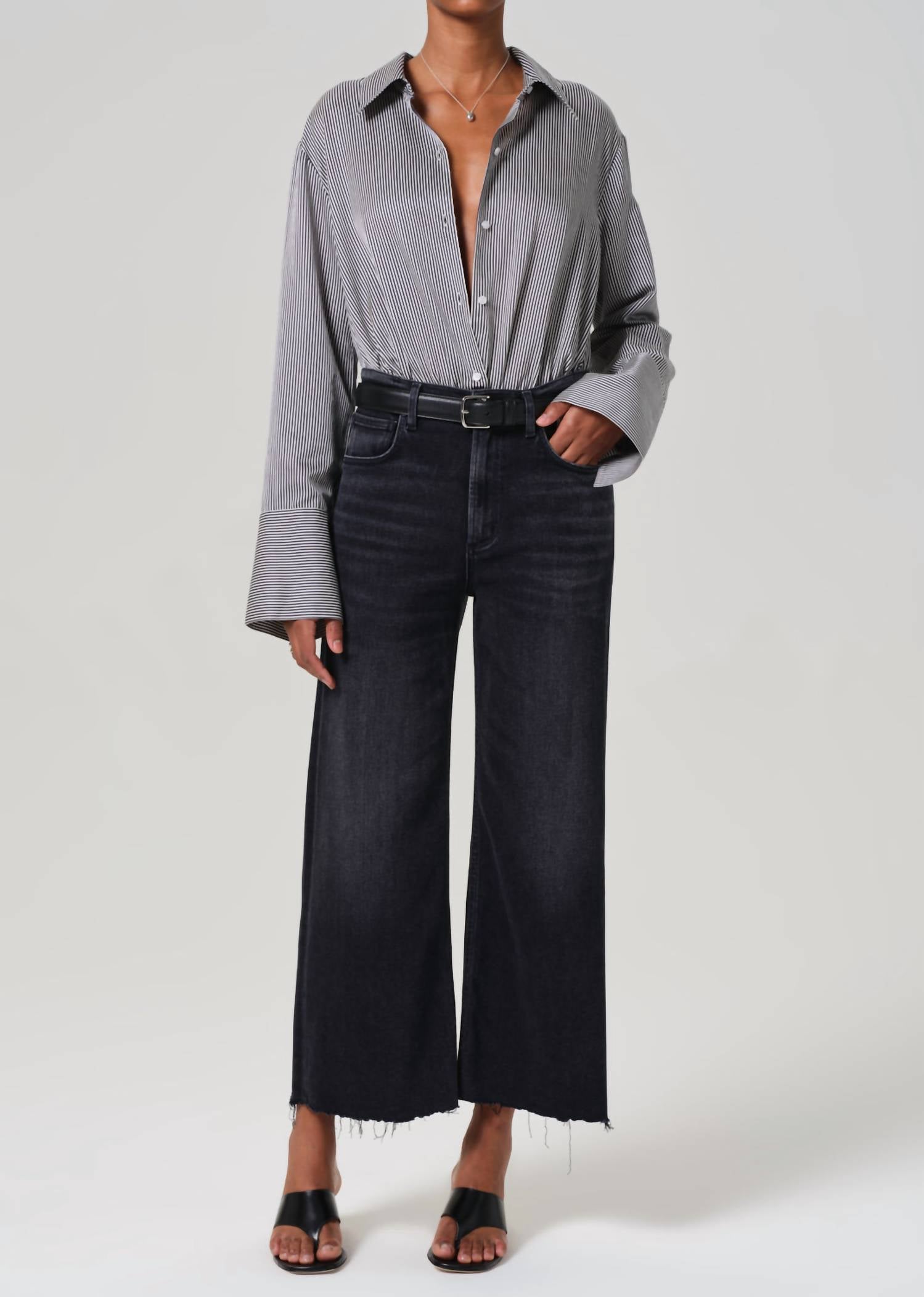 Citizens Of Humanity - Lyra Crop Wide Leg Pants