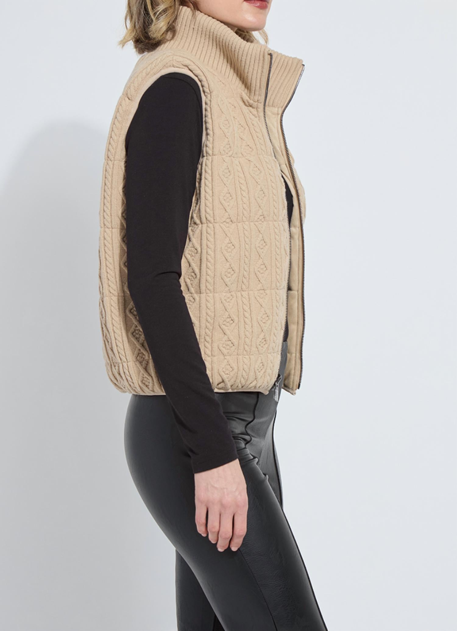 Lysse - Petra Reversible Puffer Sweater Vest
