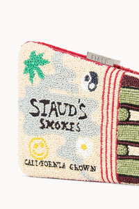 Staud - Women's Carmella Beaded Clutch Bag