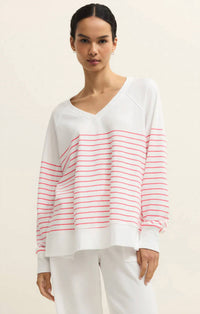 Z Supply - Weekender V-neck Sweatshirt