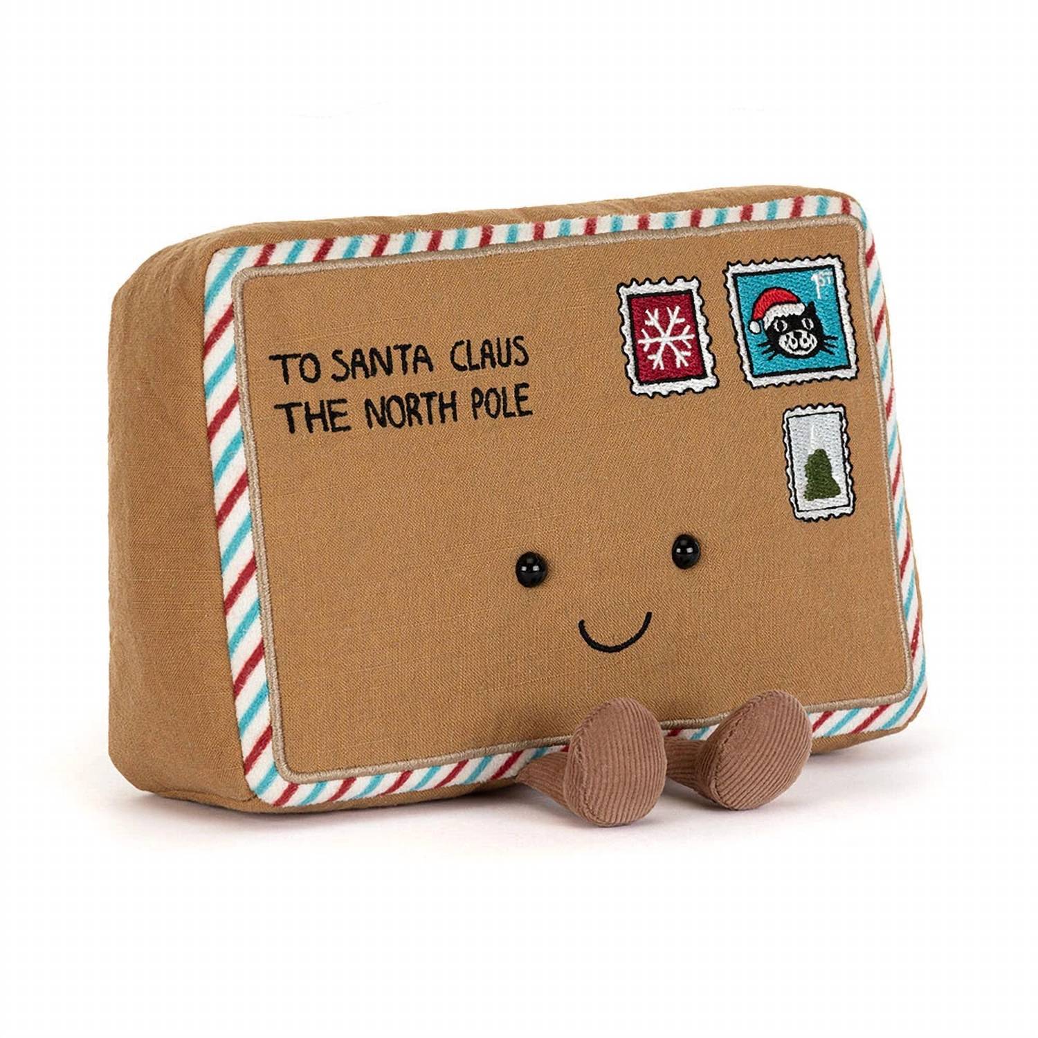 Jellycat Amuseable Letter to Santa in khaki - kids' item