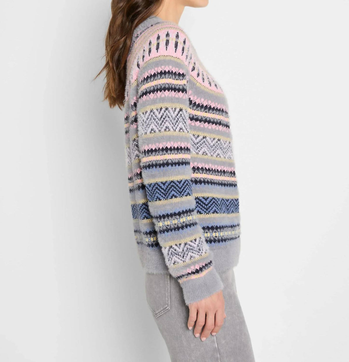 Nic + Zoe - Colleen Cozy Fairisle Sweater