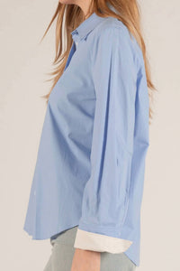 Before You Collection - POPLIN CUFF BUTTON SHIRT