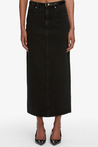 FRAME Column Skirt in sutro - women's skirt
