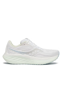 SAUCONY Women's Ride 18 Running Shoes in white lettuce 1 - women's shoe