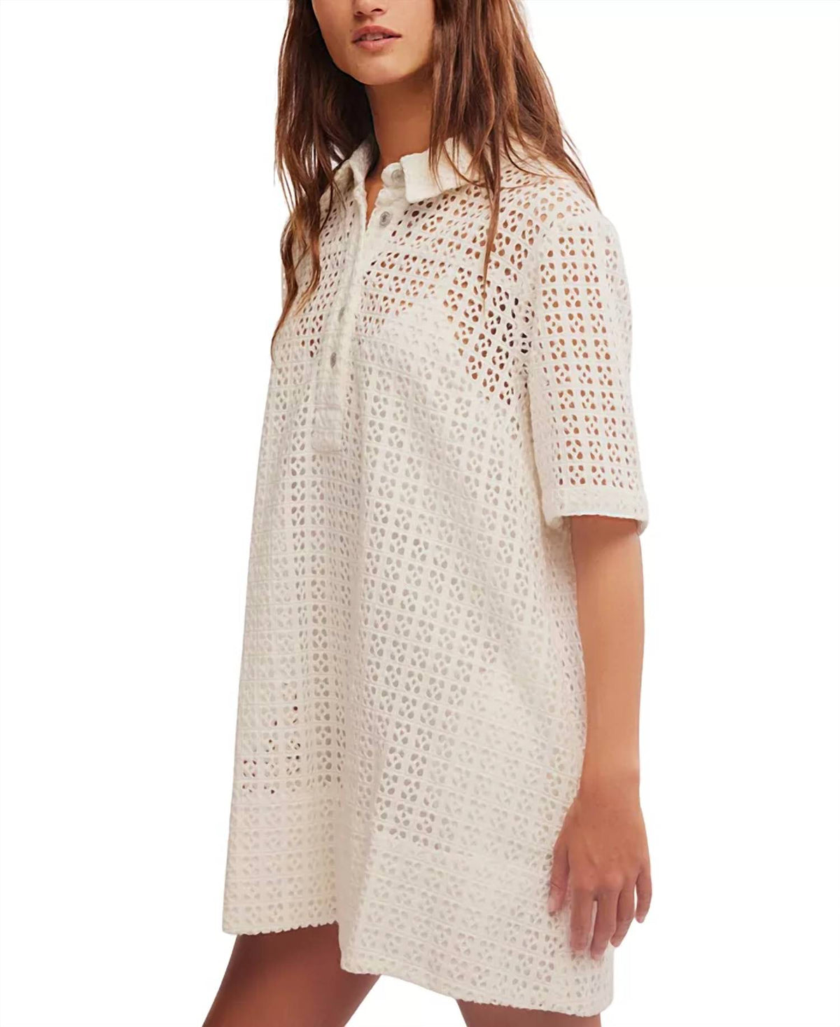 Free People - Remino Eyelet Dress