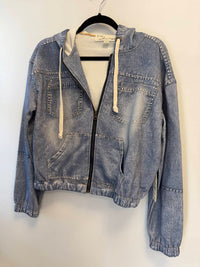 Vintage Havana - Crop zip up Jacket