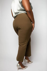 Vince - High Waist Crop Flare Pants - Plus