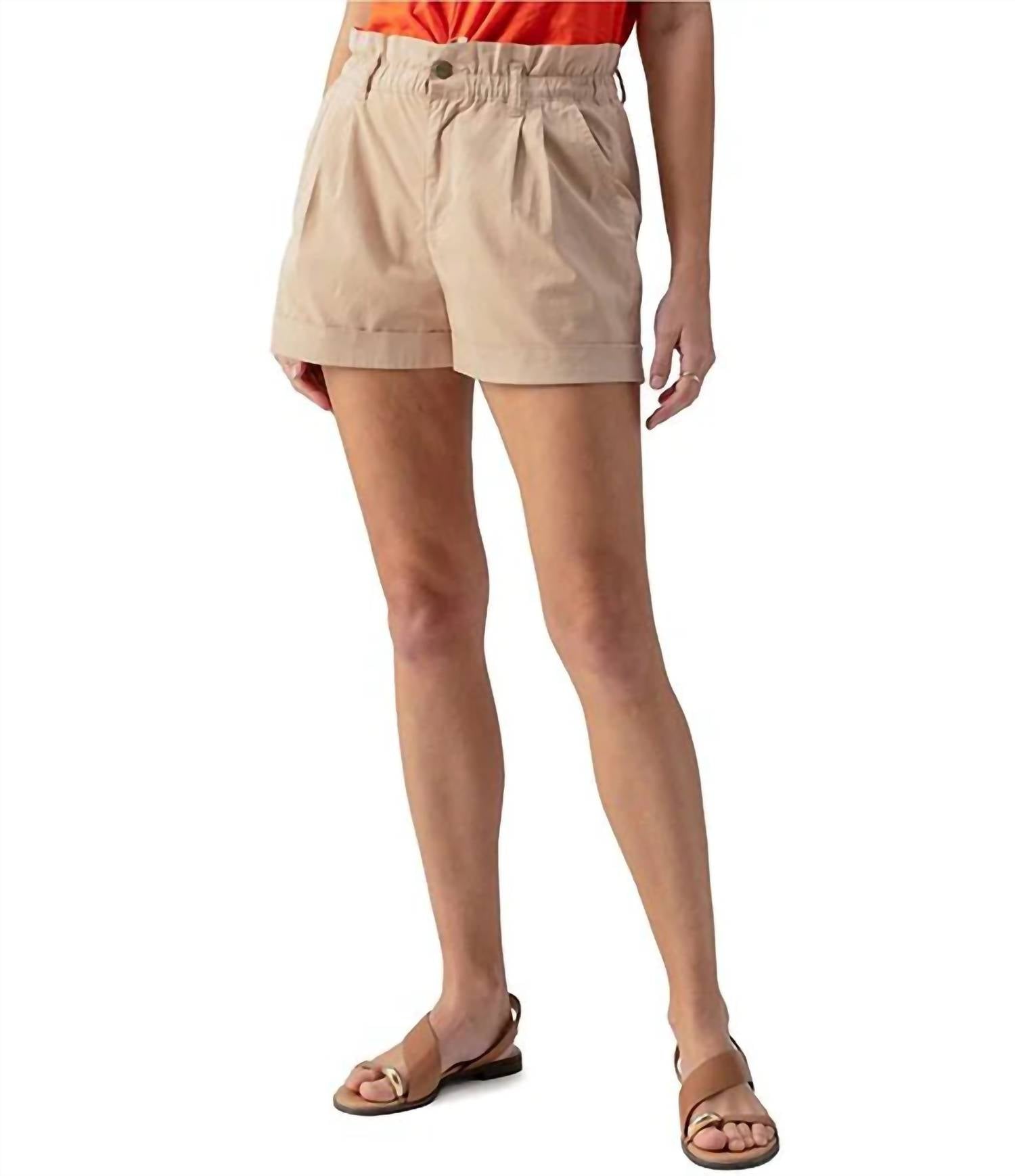 Sanctuary - Elastic Waist Cuffed Short