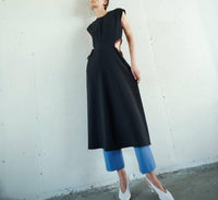 Nomia - JEWELED CUTOUT MIDI DRESS