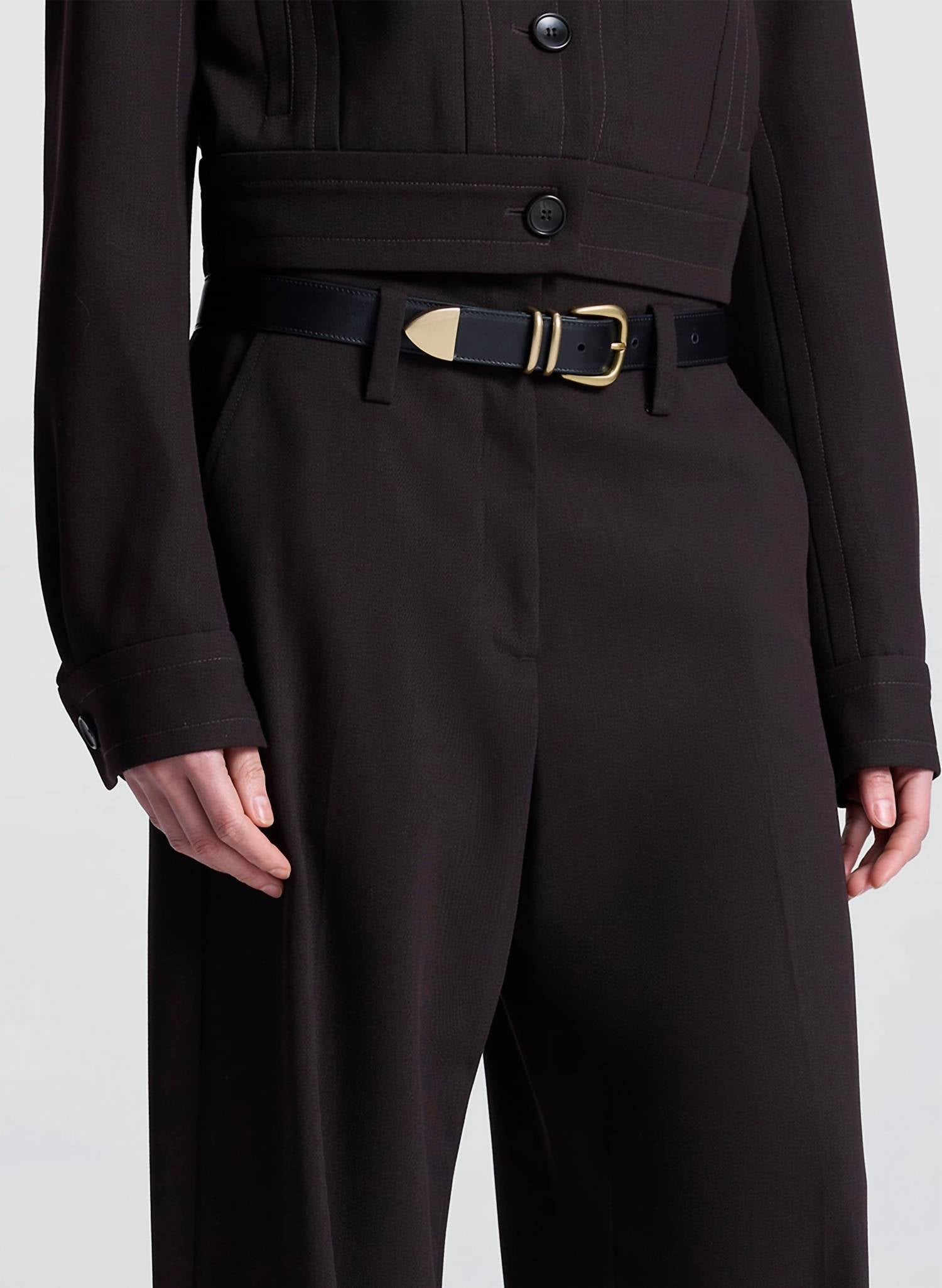 A.L.C. Liam Pants in ganache - women's pants - view 4