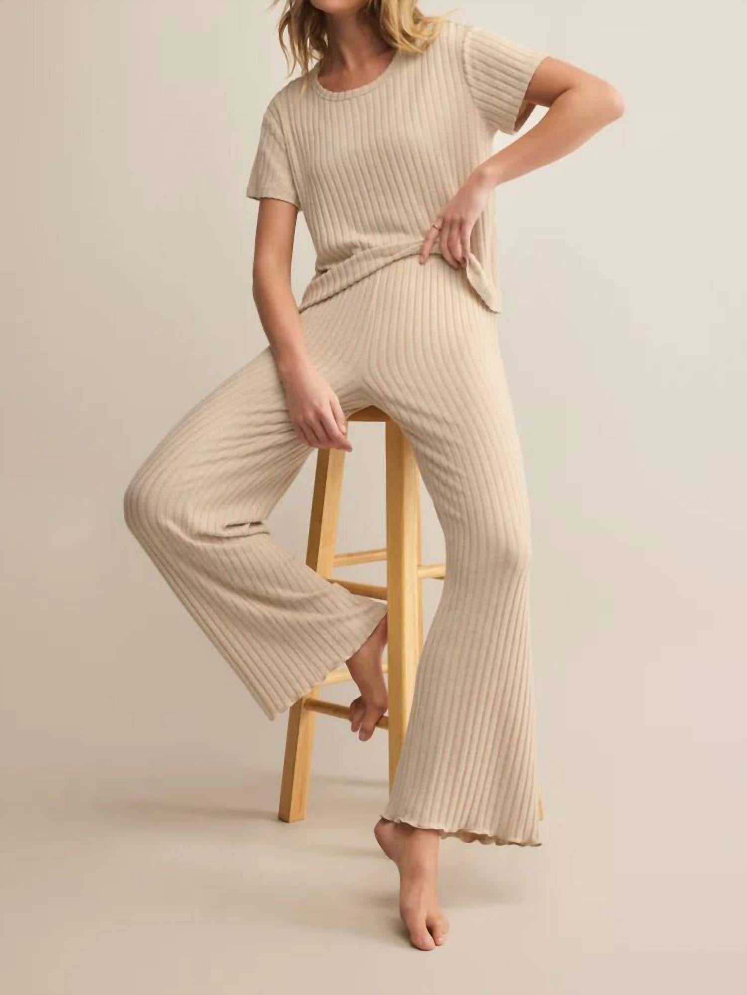 Z Supply - Dawn Smocked Rib Pants