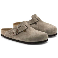 Birkenstock - Unisex Boston Suede Leather Clogs