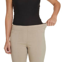Slimsation By Multiples - Wrinkle-resistant Incoming Capri