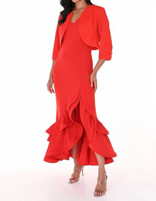 Frank Lyman - Red Cocktail Dress