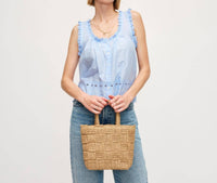 Urban Expressions - Women's Chiara Woven Crossbody Bag