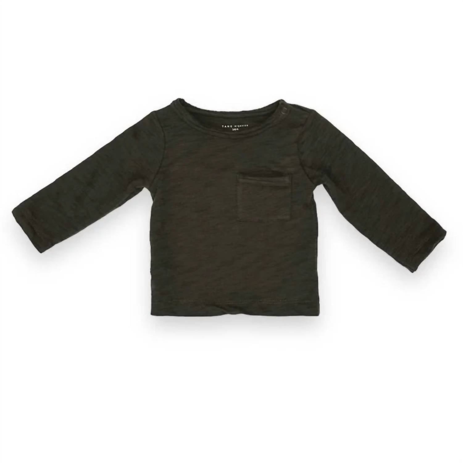 Tane - Kid's Flamé Long Sleeved One Pocket Tee