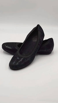 Munro - Women's Ashlie Crosshatch Ballet Flats