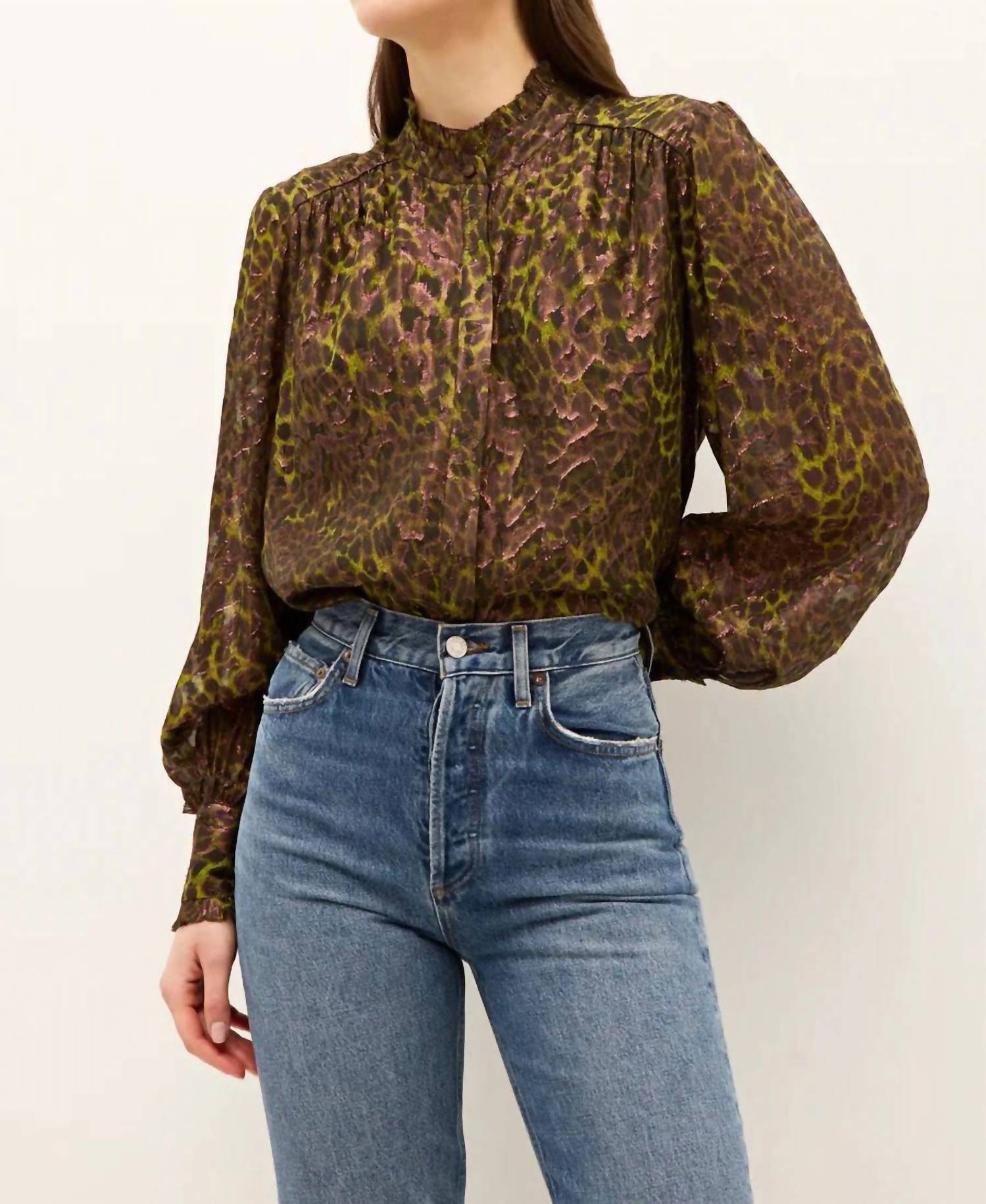 Marie Oliver - Montana Button-down Blouse